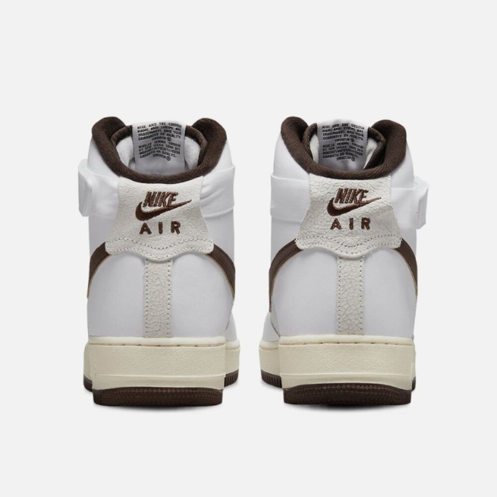 Men’s Nike Air Force 1 High '07 Vintage White/Brown, Size 14 - Picture 3 of 7